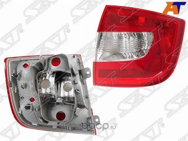 Фонарь задний SKODA RAPID 12- RH (SAT). Артикул ST6651926R