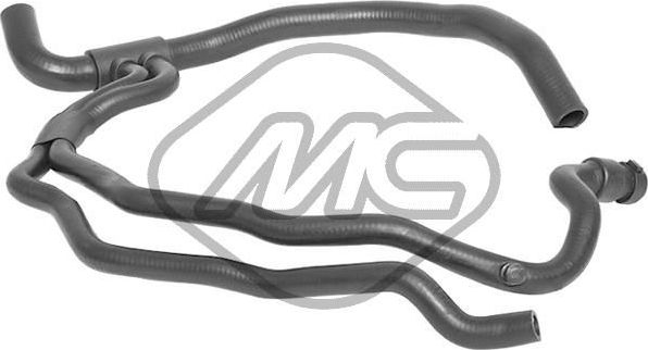 Патрубок радиатора (системы охлаждения) Metalcaucho нижний для Renault Kangoo I 2001-2009. Артикул 09165