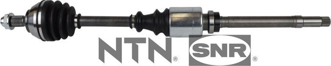 Полуось (привод в сборе, приводной вал) NTN / SNR. Артикул DK66.019