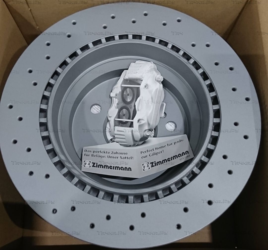 Тормозной диск Zimmermann Sport Coat Z. Артикул 400.3622.52
