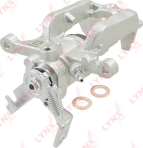 Тормозной суппорт LYNXauto задний левый для Opel Zafira C 2011-2019. Артикул BA-4107