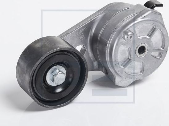 Натяжной ролик (натяжитель) приводного клинового зубчатого ремня PE Automotive (Металл) для Mercedes-Benz Actros MP2 2002-2008. Артикул 010.678-00A