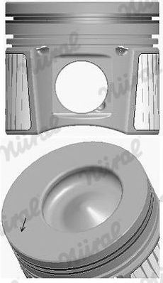 Поршень Nural для Ford Transit Connect I 2007-2013. Артикул 87-437007-10