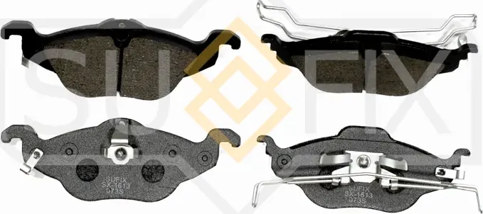 Колодки тормозные передние (Sufix). Артикул SX1613
