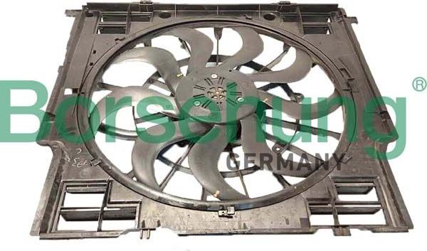 Вентилятор радиатора двигателя (в сборе) Borsehung для BMW X4 II (G02) 2018-2026. Артикул B11271