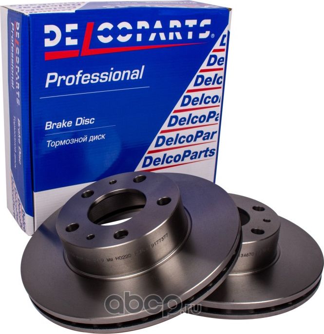 Диск тормозной передний Citroen JUMPER  Fiat DUCATO (Delcoparts). Артикул 19177377