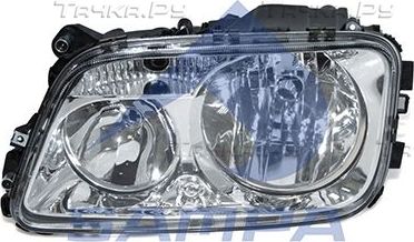 Фара передняя основная Sampa левая для Mercedes-Benz Actros MP2 2002-2008. Артикул 201.119