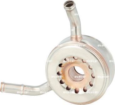 Радиатор масляный (маслоохладитель) для двигателя NRF для Nissan Juke I 2010-2019. Артикул 31931