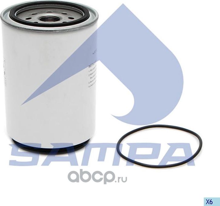 Фильтр топливный FOTON HINO SCANIA VOLVO SAMPA Sampa. Артикул 03344001