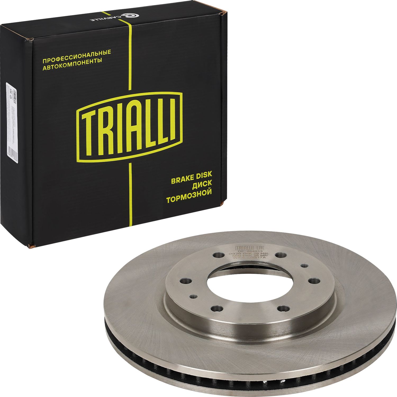 Тормозной диск Trialli. Артикул DF 084513