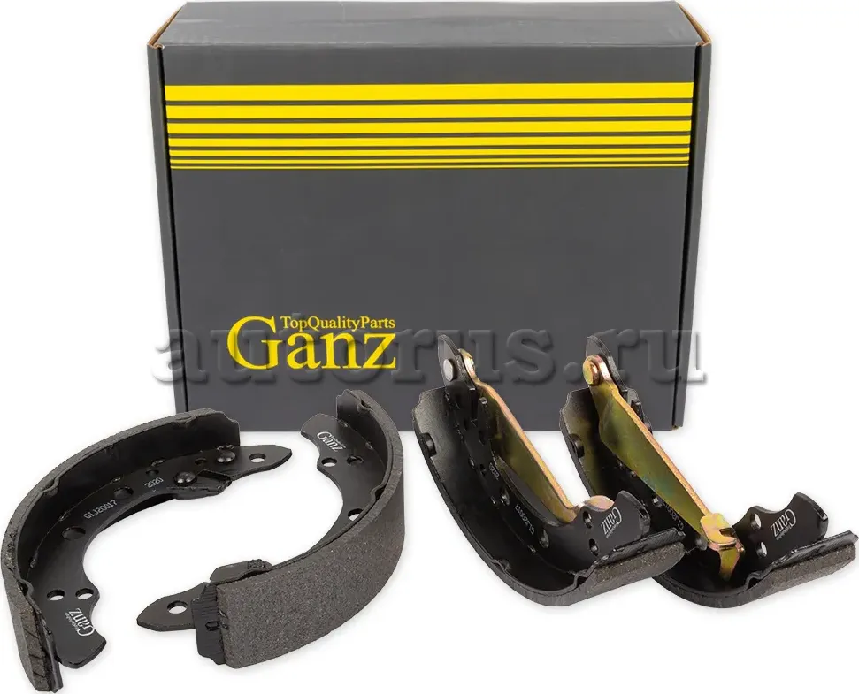 Колодки барабанные (Ganz). Артикул GIJ20017