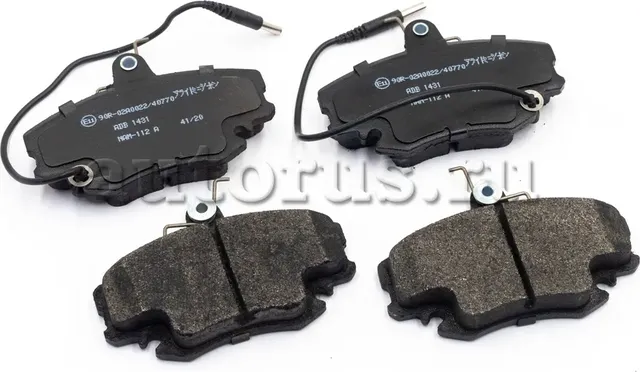 Колодки тормозные дисковые | перед | (Allied Nippon). Артикул ADB1431