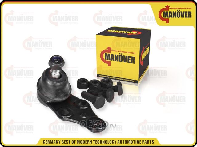 Шаровая опора в сборе с пыльником и крепежом (Manover). Артикул MR4788122