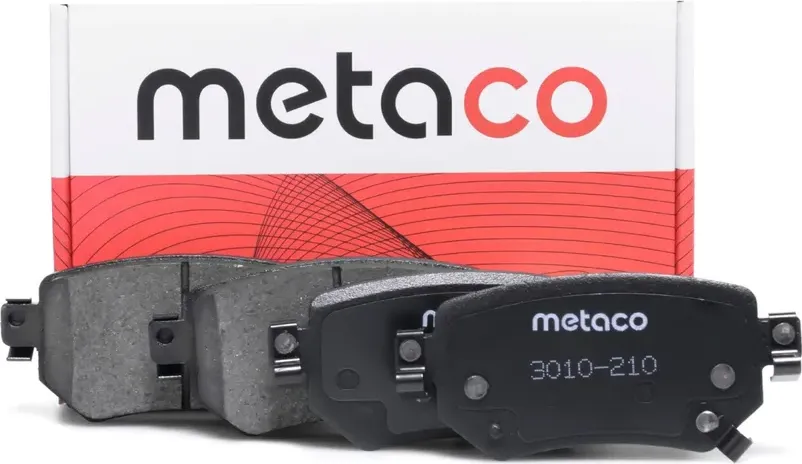 Колодки тормозные задние дисковые к-кт (Metaco). Артикул 3010210