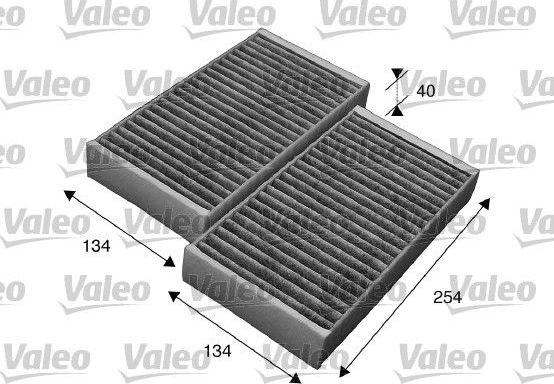 Салонный фильтр Valeo Protect для Mercedes-Benz GL-Класс I (X164) 2006-2012. Артикул 715544