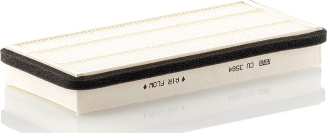 Салонный фильтр Mann-Filter для Fendt Vario 2012-2026. Артикул CU 3564