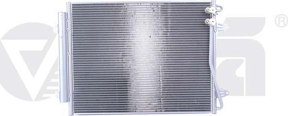Радиатор кондиционера (конденсатор) Vika для Volkswagen Passat B6 2009-2010. Артикул 88201767301