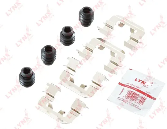 Ремкомплект для установки тормозных колодок дискового тормоза HYUNDAI Elantra(HD) 11-15 / Solaris I  (Lynxauto). Артикул bc-8451