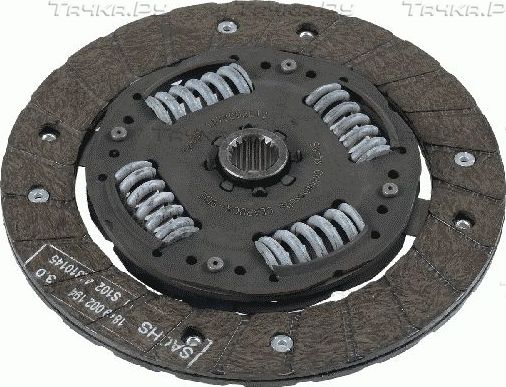 Диск сцепления SACHS для Lancia Y10 1992-1995. Артикул 1878 003 512