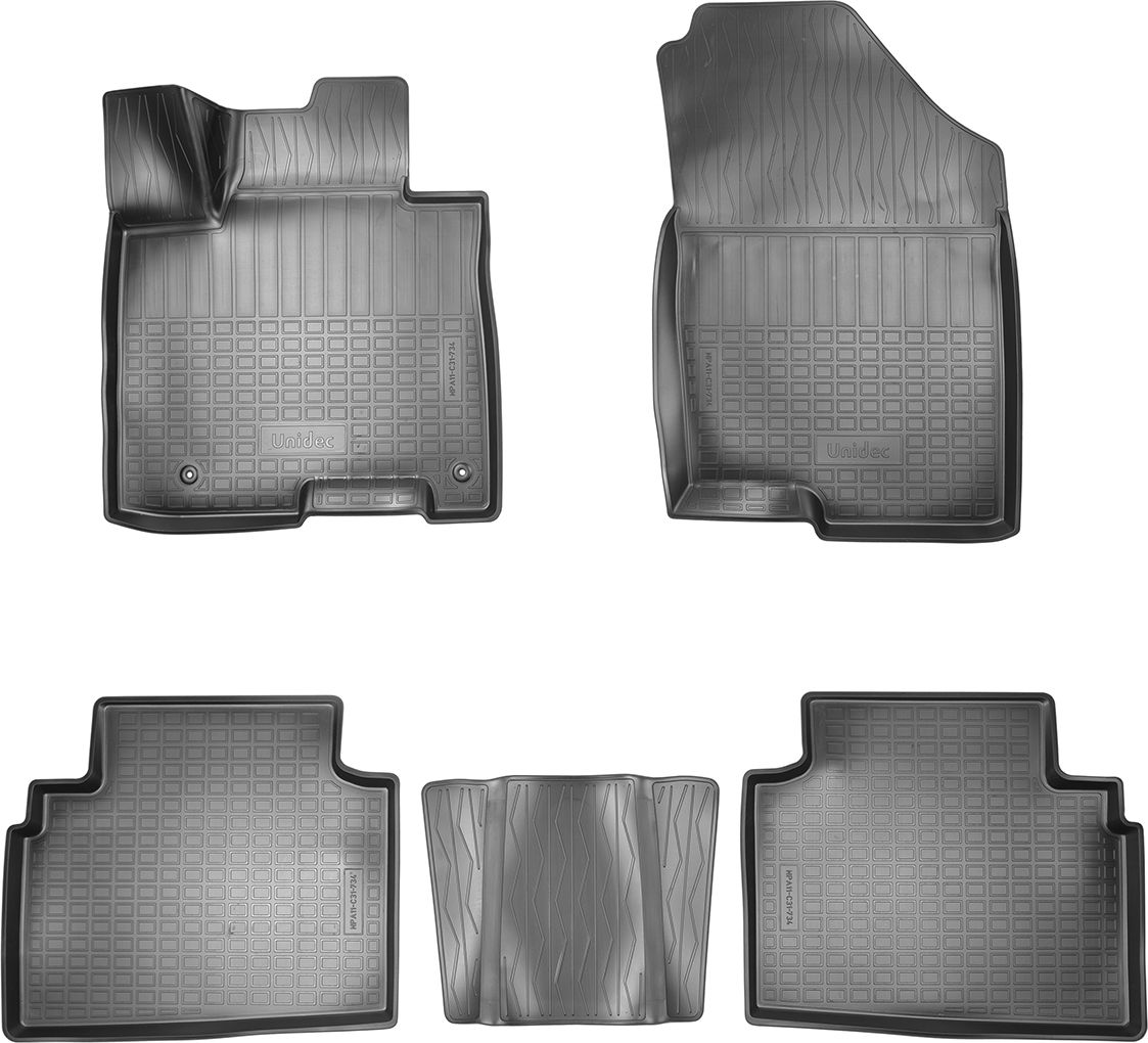 Коврики 3D Норпласт для салона Hyundai Tucson IV 2021-2026. Артикул NPA11-C31-734