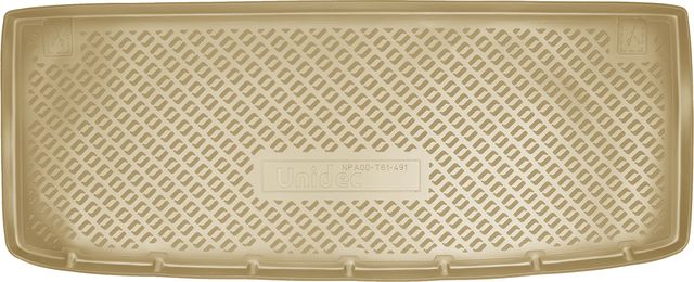 Коврик Норпласт для багажника Nissan Patrol Y62 7 мест 2010-2026 БЕЖЕВЫЙ. Артикул NPA00-T61-491-B