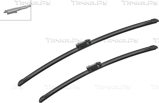 Щетки стеклоочистителя (дворники) Bosch передние для Toyota Sequoia II 2007-2026. Артикул 3 397 014 212