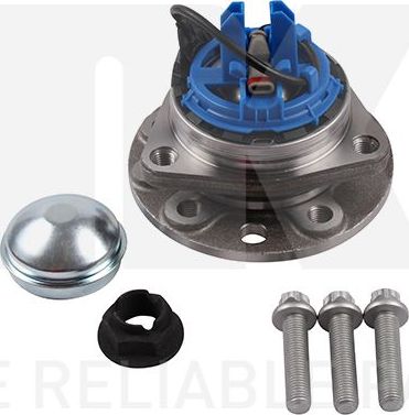 Ступица колеса с интегрированным подшипником NK. Артикул 753632