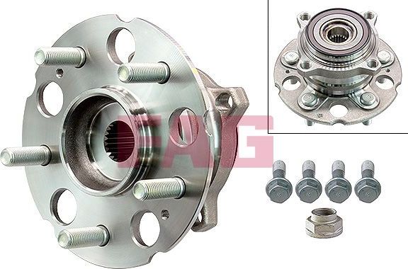 Ступица колеса с интегрированным подшипником Fag. Артикул 713 6271 20