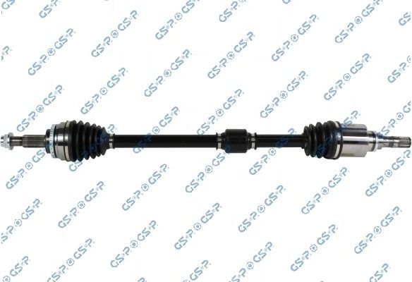 Полуось (привод в сборе, приводной вал) GSP для Chery Tiggo 7 I 2016-2026. Артикул 256535