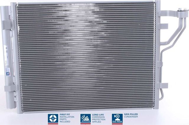 Радиатор кондиционера (конденсатор) Nissens (алюминий). Артикул 940007