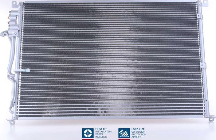Радиатор кондиционера (конденсатор) Nissens (алюминий). Артикул 940451