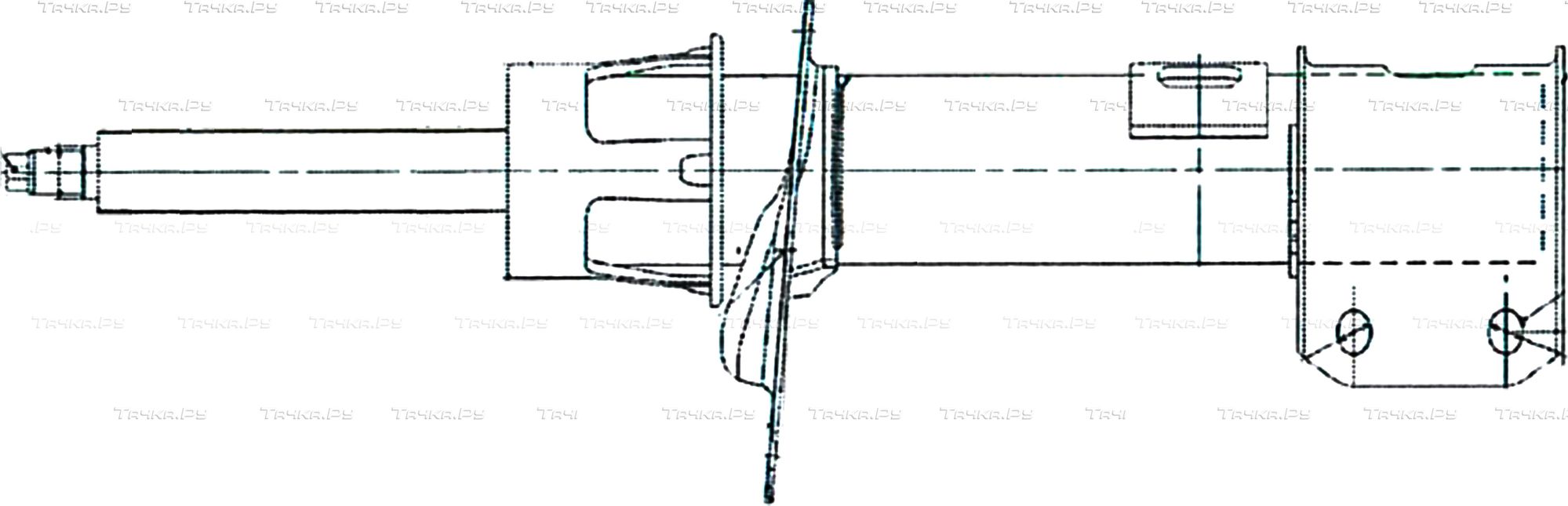 Амортизатор CTR. Артикул GY0321G