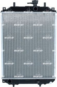 Радиатор охлаждения двигателя NRF (алюминий). Артикул 53413