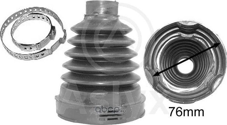 Комплект пыльника, приводной вал (Aslyx). Артикул AS501548