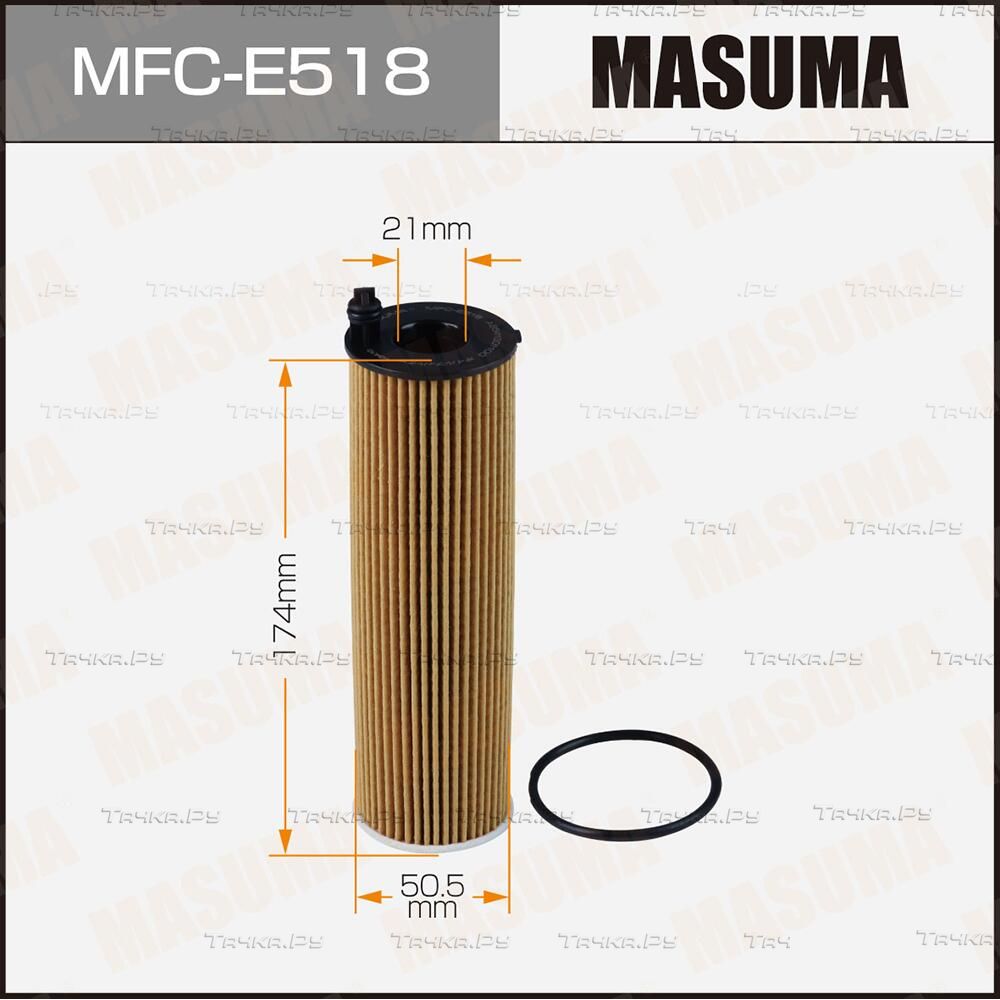 Масляный фильтр 0127 (Masuma). Артикул MFCE518