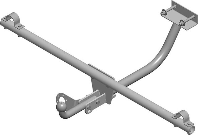 Фаркоп AvtoS (разборный) для Lada 4x4 Urban 2014-2026. Артикул VAZ-63