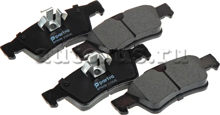 Колодки тормозные дисковые (Partra). Артикул BP6099