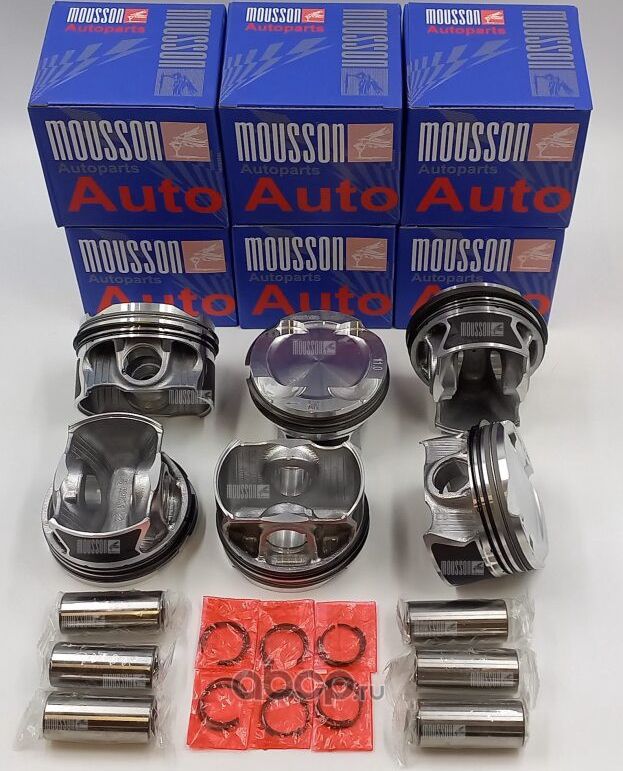 Поршень кольца комплект BMW 3,0L B58B30 на 1 цилиндр (Mousson). Артикул SPRB58B30STD