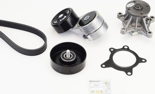 Комплект поликлинового ремня  с водяным насосом) KIA: RIO III ContiTech. Артикул 6PK2140WP1