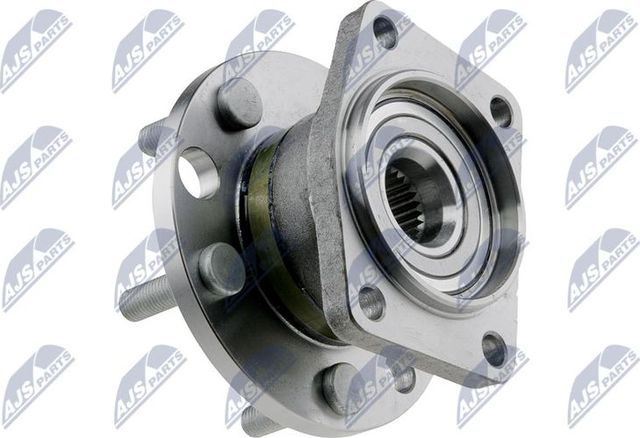 Ступица колеса с интегрированным подшипником NTY задняя правая/левая для Jaguar X-Type I 2001-2009. Артикул KLT-JG-001