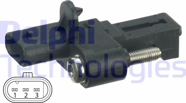 Датчик положения коленвала Delphi для Peugeot RCZ I 2010-2015. Артикул SS11156