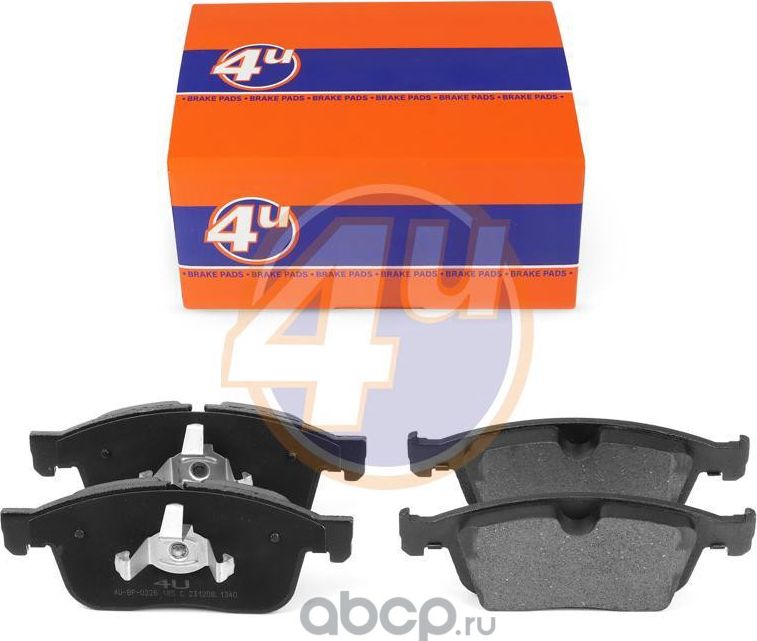 КОЛОДКИ ПЕР VOLVO XC60 I SUV (156) (4U). Артикул 4UBP0226