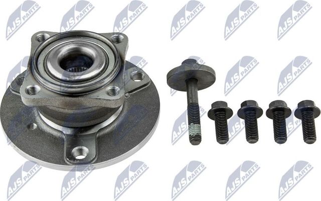 Ступица колеса с интегрированным подшипником NTY задняя правая/левая для Smart Fortwo II (W451) 2007-2015. Артикул KLT-ME-022