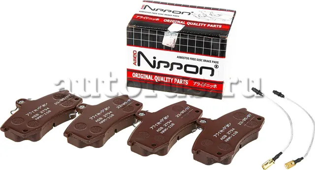 Колодки тормозные ВАЗ-2110 передние (4шт.) ALLIED NIPPON Allied Nippon. Артикул ADB2794