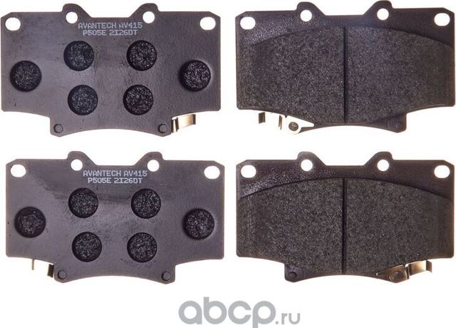 Колодки тормозные (Avantech). Артикул AV415