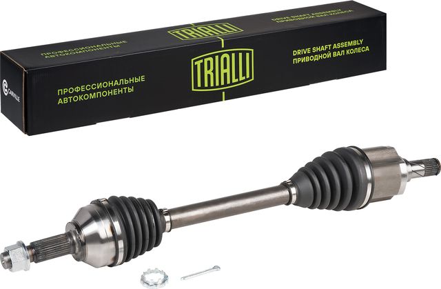 Полуось (привод в сборе, приводной вал) Trialli передняя левая для Nissan X-Trail T31 2007-2013. Артикул AR 1417