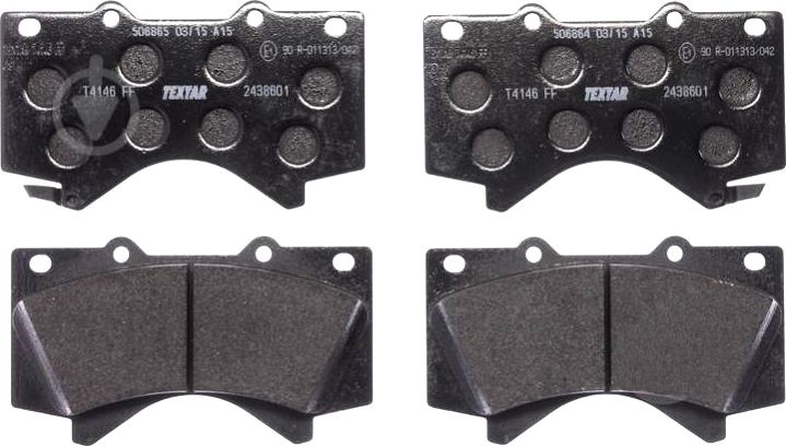 Тормозные колодки Textar. Артикул 2438601