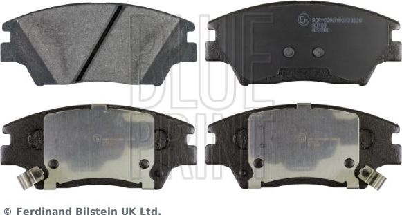 Тормозные колодки Blue Print. Артикул ADG042168