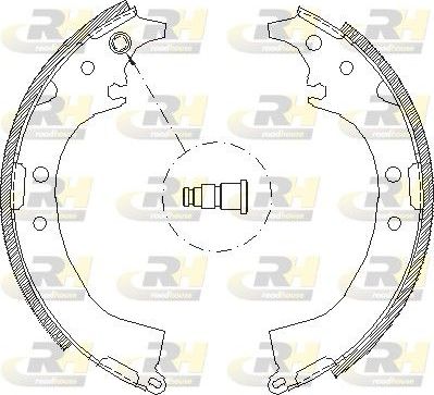 Тормозные колодки RoadHouse. Артикул 4085.00