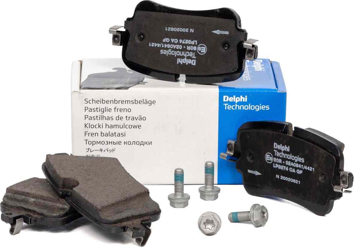 Тормозные колодки Delphi (Low-Metallic). Артикул LP3274
